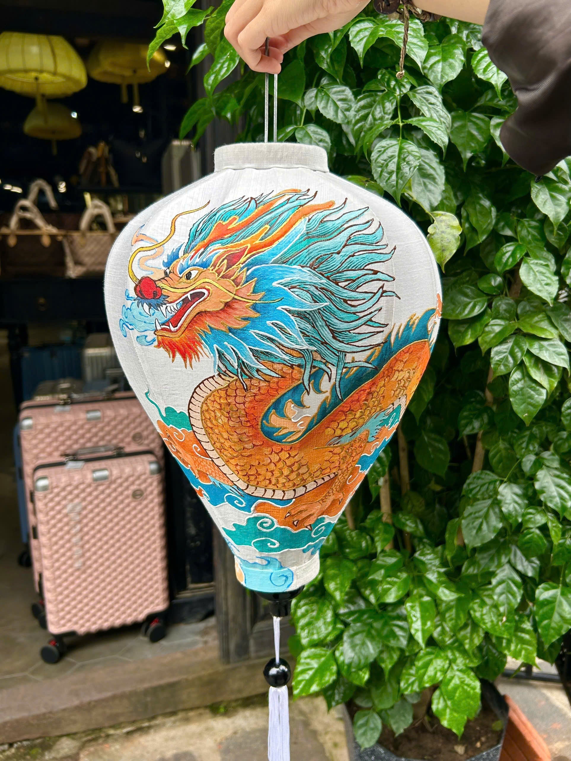 Hand painted lanterns